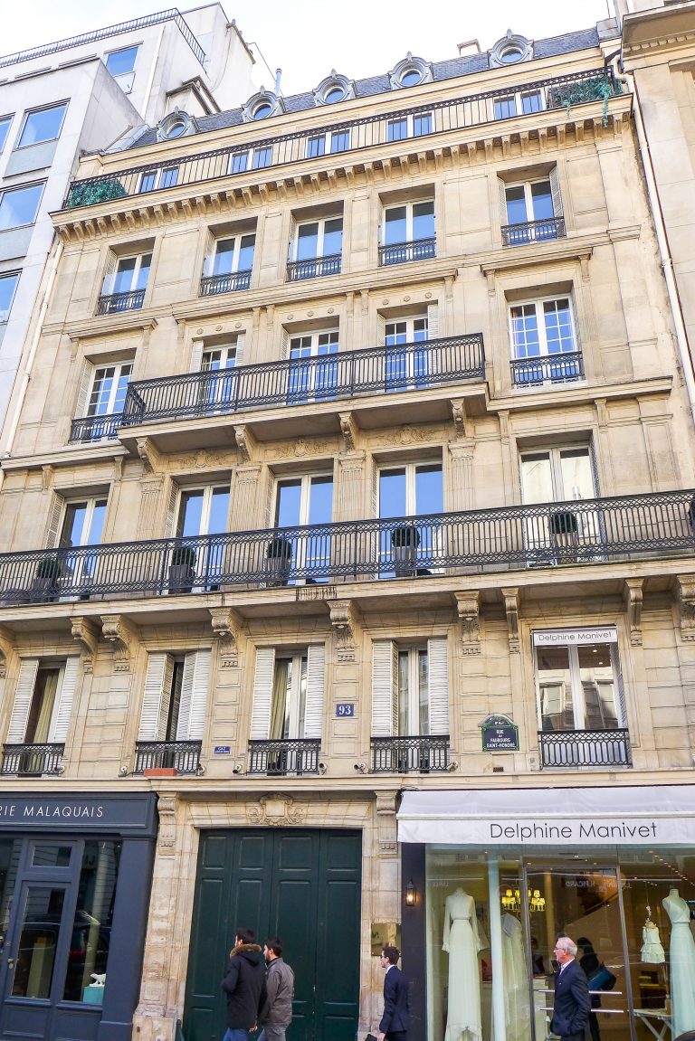 'FAUBOURG SAINT HONORE 1 bedroom near Champs Elysées Avenue