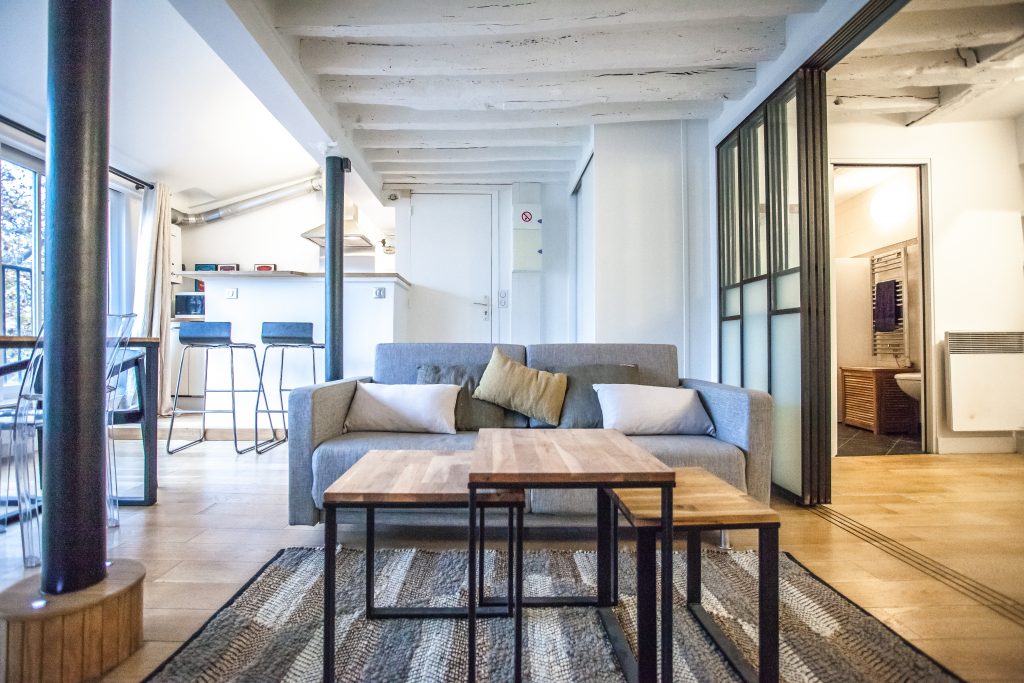 'FILLES DU CALVAIRE appartamento stile loft area Marais